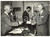 Fotografia d epoca originale 1957 ROMA Premio Lotteria di Merano  Dottor BISOGNO consegna la vincita Foto 1