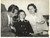 Fotografia d epoca originale 1957 ROMA  TOTOCALCIO La vincitrice Marietta GHEZA con la famiglia Foto 24x18 1