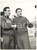 Fotografia d epoca originale 1956 MILANO CALCIO Amichevole INTERHONVED Ferenc PUSKAS e Benito LORENZI 1