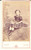 Fotografia d epoca originale 1870 ca LE MANS F Ritratto di bambina con il cestino Fotografia GUSTAVE 1