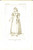 Stampa, bozzetto originale 1852 REGNE LOUIS XVIII Costumes franÃ§ais  Femme environ de Paris 1820 Gravure 1