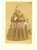 Fotografia d epoca originale 1860 ca TORINO ? Ritratto di Barbara de SIGRAY de FELSO SURANY Foto 1