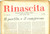 Giornale, rivista storica 1966 RINASCITA Partito Comunista Italiano a congresso Giornale 1