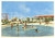 Cartolina originale da collezione 1956 OSTIA LIDO RM Bambini giocano in piscina al KURSAAL Cartolina VINTAGE FG 1