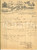 Documento originale, autentico 1910 GENOVA Enrico Pio PISTONE Corredi completi per cucina Fattura intestata 1