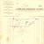 Documento originale, autentico 1898 SAVIGLIANO CN Luigi CHIARAMELLO liquori vermouth elixir stomatico Fattura 1