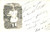 Fotografia d epoca originale 1907 LECCO Ritratto di bambina in giardino Foto Luigi GUERRA  MILANO 14x9 cm 1