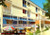 Cartolina originale da collezione 1968 CESENATICO FO Panoramica HOTEL CRISTALLO Ombrelloni Cartolina FG VG 1