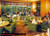 Cartolina originale da collezione 1975 ca TOKYO Hotel Hilton  Lobby floor  Vintage postcard FG NV 1
