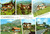 Cartolina originale da collezione 1968 CASSINA VALSASSINA LC Vedutine VILLAGGIO CORSENA Cartolina VINTAGE FG VG 1
