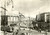 Cartolina originale da collezione 1950 ca LIVORNO Veduta piazza Cavour con scali SAFFI e OLANDESI Cartolina FG NV 1