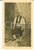 Cartolina originale da collezione 1930 ca COSTUMI ALBANIA Giovane uomo in costume tradizionale Cartolina FP 1
