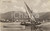 Cartolina originale da collezione 1924 RAPALLO (GE) Barca a vela al largo del paese *Cartolina ANIMATA FP VG 1