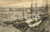 Cartolina originale da collezione 1908 MARSEILLE FRANCE InteriÃ©ur du Vieux Port Cartolina ANIMATA con barche VG 1