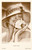 Cartolina originale da collezione 1925 ca CINEMA Attrice Liane HAID annusa una calla *Cartolina FP NV 1