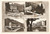 Cartolina originale da collezione 1962 BOARIO TERME BS Vedutine Hotel Sorriso Albergo Trieste Cartolina FG NV 1