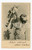 Cartolina originale da collezione 1900 ca EROTICA VINTAGE Attrice in posa ammiccante *Cartolina postale FP NV 1