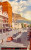 Cartolina originale da collezione 1954 CAPE TOWN (SUDAFRICA) Adderley Street ILLUSTRATA 1