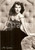 Cartolina originale da collezione 1950 ca CINEMA Actress Ava GARDNER with lace dress Cartolina FP VG 1