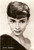 Cartolina originale da collezione 1950 ca CINEMA Portrait Audrey HEPBURN Actress PARAMOUNT Cartolina FG NV 1