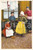 Cartolina originale da collezione 1929 VOLENDAM NL Bambini nei tipici COSTUMI locali Cartolina ILLUSTRATA 1