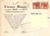 Cartolina originale da collezione 1948 MILANO SocietÃ  Vincenzo BIANCHI Catena a rulli Cartolina Commerciale 1