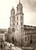 Cartolina originale da collezione 1957 ALTAMURA (BA) Scorcio panoramico del DUOMO Animata *Cartolina FG VG 1