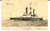 Cartolina originale da collezione 1902 MARINA ITALIANA Regia Nave EMANUELE FILIBERTO Cartolina a Fortuny RAGGIO 1