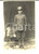 Fotografia d epoca originale 1915 ca WW1 REGIO ESERCITO Ritratto di ufficiale con pelle di animale Foto 1