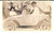 Fotografia d epoca originale 1930 ca ARGENTINA ? Marito e moglie pronti su finta automobile Foto VINTAGE 1