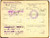 Oggetto da collezione cartaceo 194445 RSI TESSERA FERROVIARIA Tratta MILANO  PORTO CERESIO 1