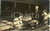Cartolina originale da collezione 1940 FOTOGRAFIA ANONIMA Lettera alla famiglia in un ufficio postale 1