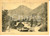 Cartolina originale da collezione 1953 CERES TO Scorcio panoramico stazione ferroviaria Cartolina FG VG 1