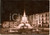 Cartolina originale da collezione 1950 SULMONA AQ Veduta piazza GARIBALDI con fontana luminosa Cartolina FG VG 1