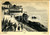 Cartolina originale da collezione 1939 GENOVA NERVI Bar ristorante danze LA MARINELLA Cartolina FG VG 1