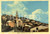 Cartolina originale da collezione 1955 NEIRONE GE Frazione OGNIO Centro storico e chiesa parrocchiale FG VG 1