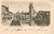 Cartolina originale da collezione 1910 ca PADOVA Ponte di ferro sul BACCHIGLIONE Animata Cartolina in rilievo FG 1