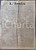 Giornale, rivista storica 1934 SASSARI Giornale L ISOLA Opere Pubbliche sarde Bonifica NURRA DANEGGIATO 1
