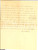 Manoscritto, lettera originale 1899 PECS Hungary Ricerca genealogica Filippo ASINARI 1