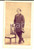 Fotografia d epoca originale 1870 ca LIVORNO Ritratto di ufficiale del REGIO ESERCITO Fotografia MARZOCCHINI 1