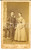 Fotografia d epoca originale 1870 ca COMO Coppia di giovani sposi Fotografia G. NESSI CDV 1