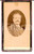 Fotografia d epoca originale 1870 ca MILANO COLLEGIO REALE Ritratto del portinaio CONTI Foto CDV 1