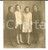 Fotografia d epoca originale 1930 ca  NAPOLI ? Ritratto di famiglia con quattro donne Foto VINTAGE 9x9 cm 1