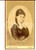 Fotografia d epoca originale 1880 ca COMO Ritratto di donna in abito scuro Foto FIDANZA e GRIGGI CDV 1