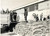 Fotografia d epoca originale 1960 ca GIORDANIA ? Uomini al lavoro in un deposito di sacchi Fotografia 1
