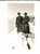 Fotografia d epoca originale 1945 ca WW2 AREA ALPINA Due ufficiali degli APINI in vetta Foto 8x11 1