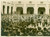 Fotografia d epoca originale 1935 GENOVA Generale Giuseppe VALLE saluta avieri per AFRICA ORIENTALE Foto 1