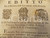 Documento originale, autentico 1818 STATO PONTIFICIO Divieto di esportazione per straccio bianco e brunello 1
