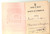 Documento originale, autentico 1924 MILANO Libretto di famiglia Cristiniano SARLI  Adele BIANDRA  DI REAGLIE 1