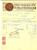 Documento originale, autentico 1923 PONTE ALL ANIA LU Fabbrica valigie e bauli ITALO ROCCHI Fattura 1